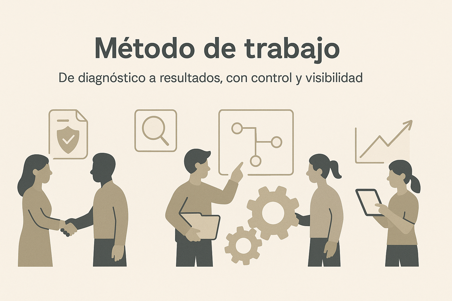 Método de trabajo: de diagnóstico a resultados